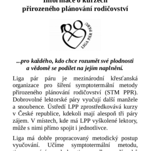 Informace o kurzech LPP